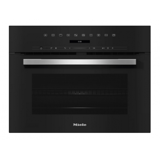 MIELE H 7145 BM Εντοιχιζόμενος Φούρνος Μικροκυμάτων με Grill Μαύρο obsidian MIELE H 7145 BM Εντοιχιζόμενος Φούρνος Μικροκυμάτων με Grill Μαύρο obsidian